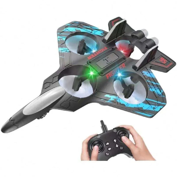 Advanced RC Jet Aircraft with LED Lights