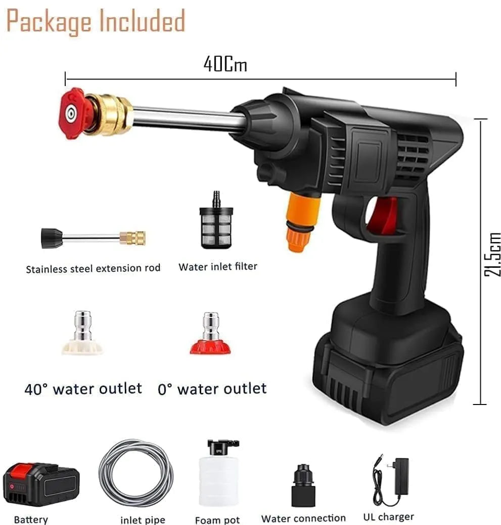 Portable & Wireless Pressure Washer